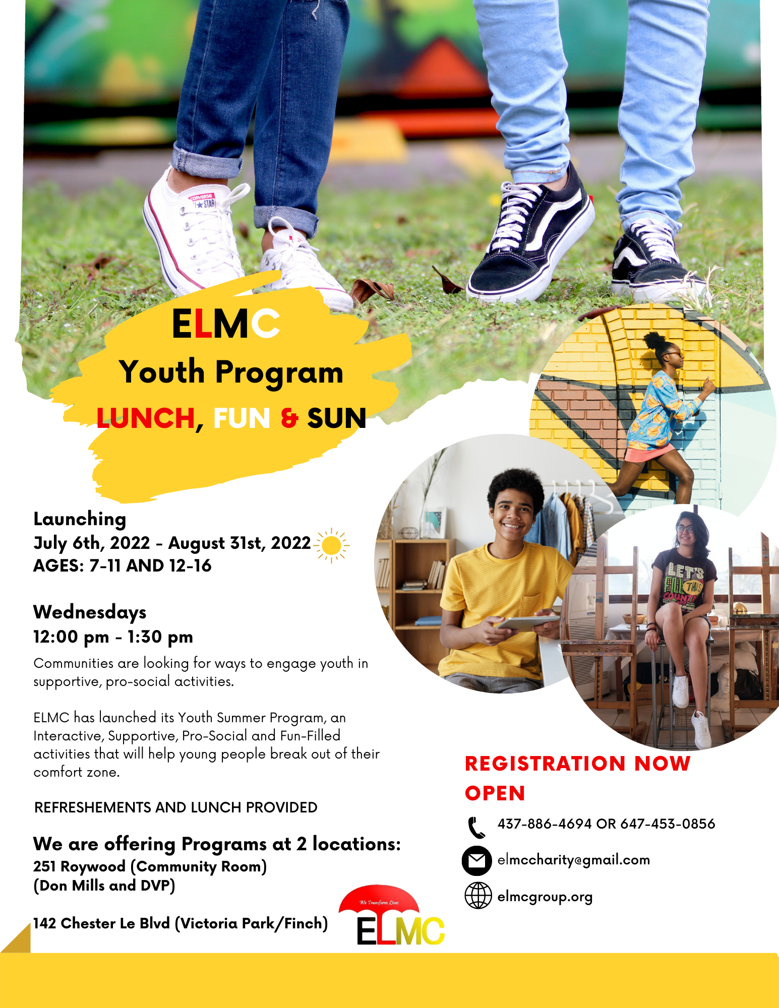 ELMC Youth Program Flyer
